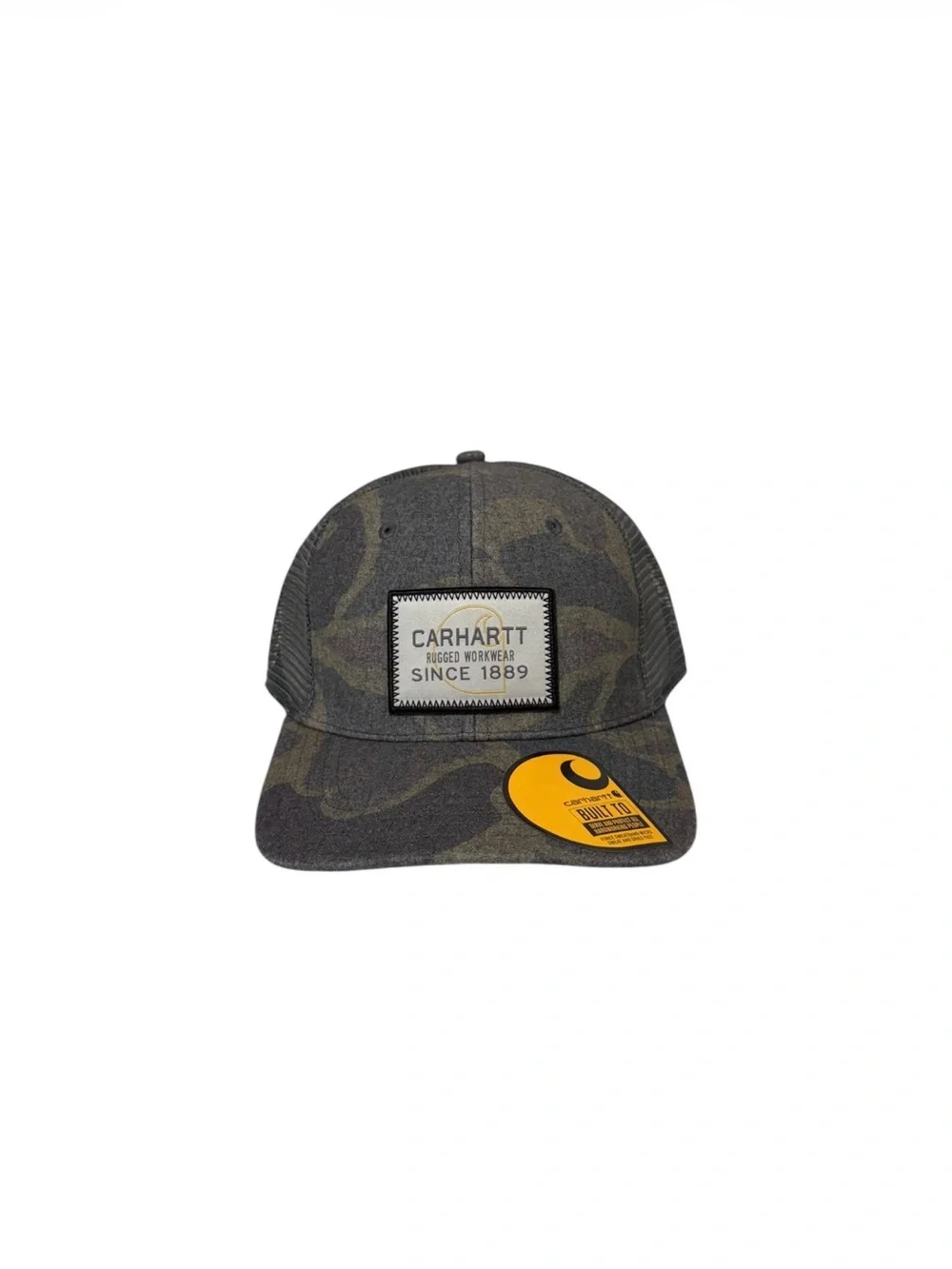 Carhartt Wool Mesh-Back Camo Trucker Hat Cap | NEW
